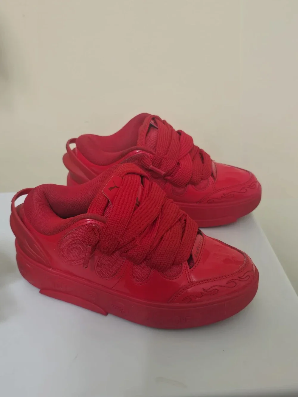 PUMA x LaMelo Ball La France Amour All Time Red 310821-03 Size 4.5